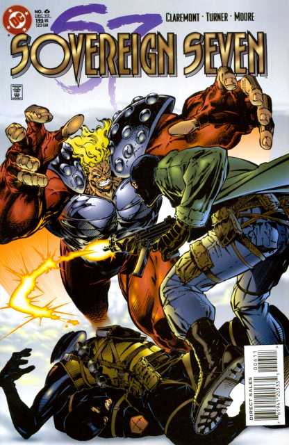 Sovereign Seven #6 comic cover