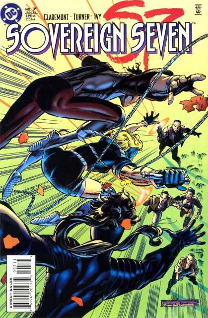 Sovereign Seven #7 comic cover