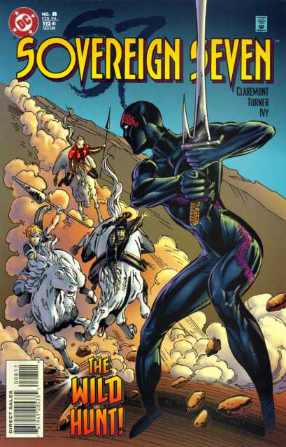 Sovereign Seven #8 comic cover