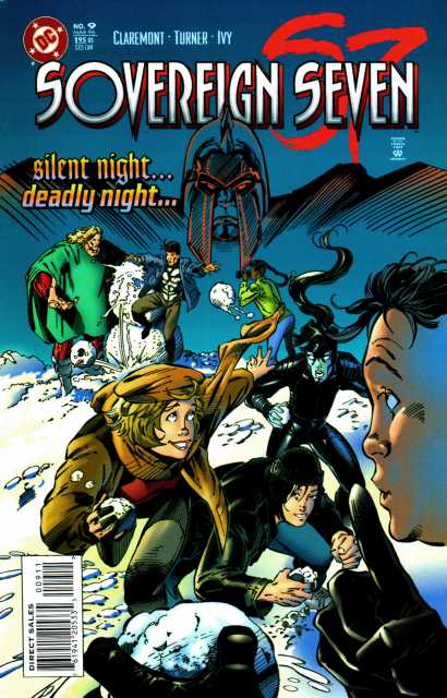 Sovereign Seven #9 comic cover