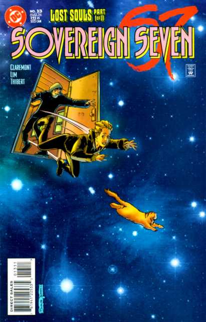Sovereign Seven #13 comic cover
