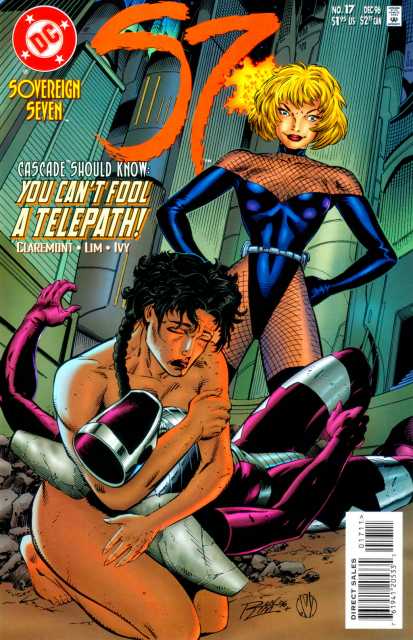 Sovereign Seven #17 comic cover