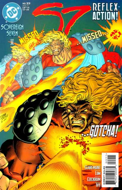 Sovereign Seven #22 comic cover