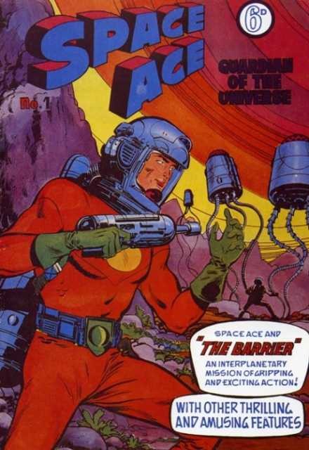 Space Ace Guardian of the Universe #1 comic cover