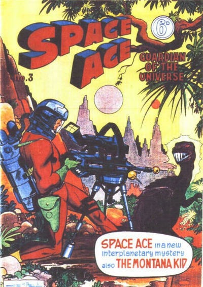 Space Ace Guardian of the Universe #3 comic cover