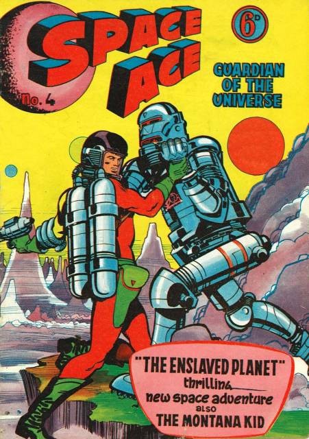 Space Ace Guardian of the Universe #4 comic cover