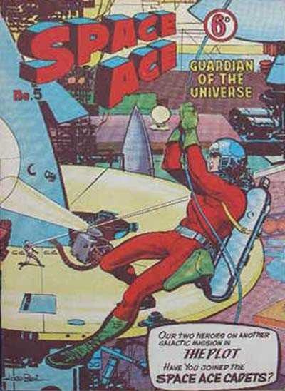 Space Ace Guardian of the Universe #5 comic cover
