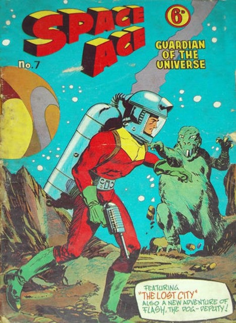 Space Ace Guardian of the Universe #7 comic cover