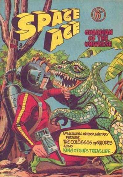 Space Ace Guardian of the Universe #8 comic cover
