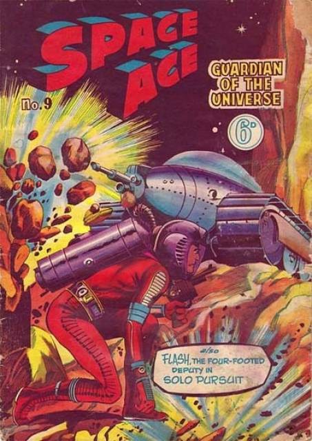 Space Ace Guardian of the Universe #9 comic cover