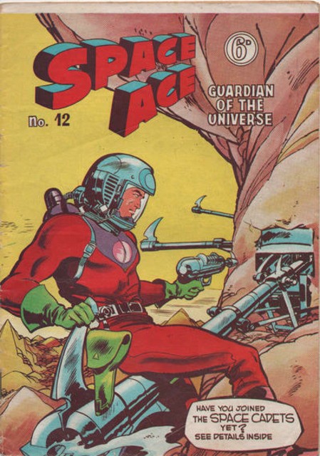 Space Ace Guardian of the Universe #12 comic cover