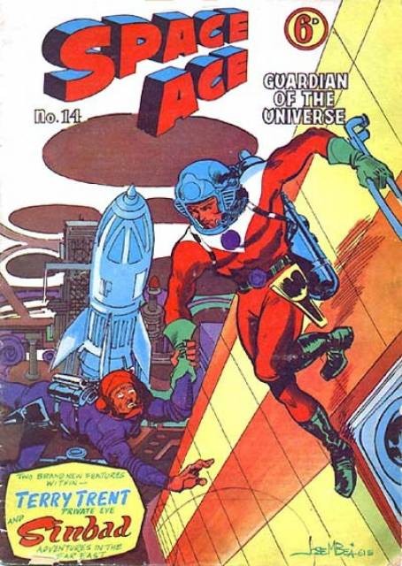Space Ace Guardian of the Universe #14 comic cover