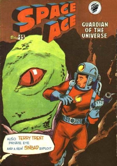 Space Ace Guardian of the Universe #15 comic cover