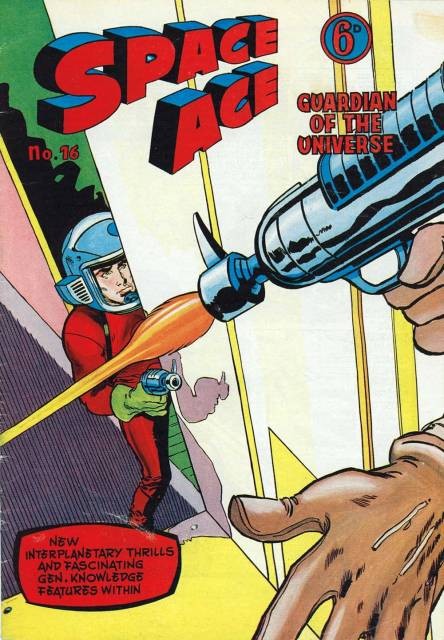 Space Ace Guardian of the Universe #16 comic cover