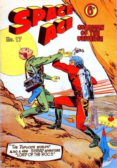 Space Ace Guardian of the Universe #17 comic cover