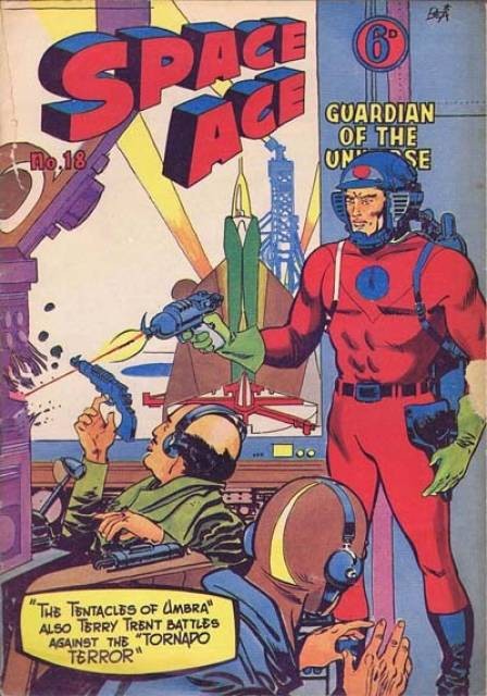 Space Ace Guardian of the Universe #18 comic cover