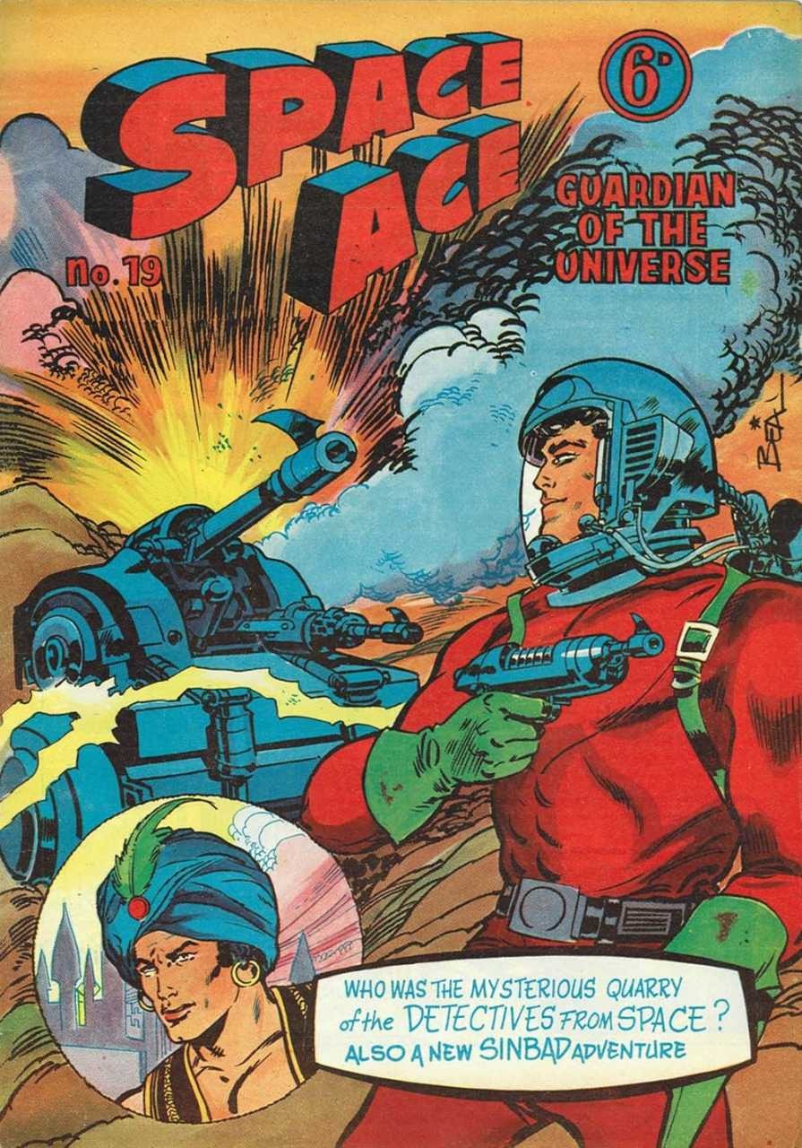 Space Ace Guardian of the Universe #19 comic cover