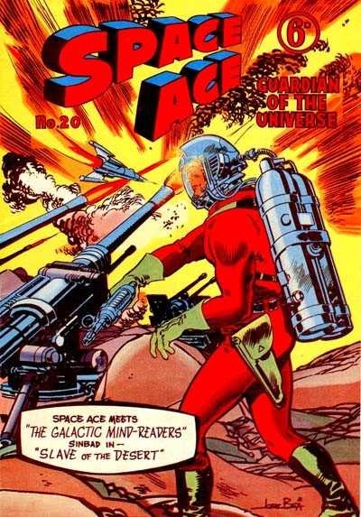 Space Ace Guardian of the Universe #20 comic cover