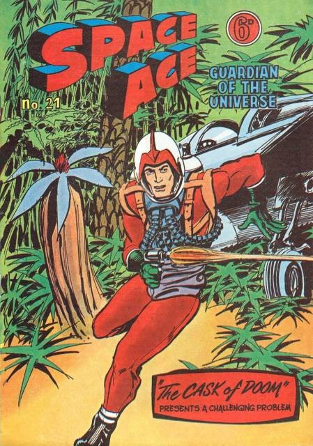 Space Ace Guardian of the Universe #21 comic cover