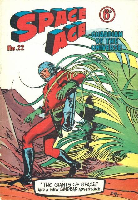 Space Ace Guardian of the Universe #22 comic cover
