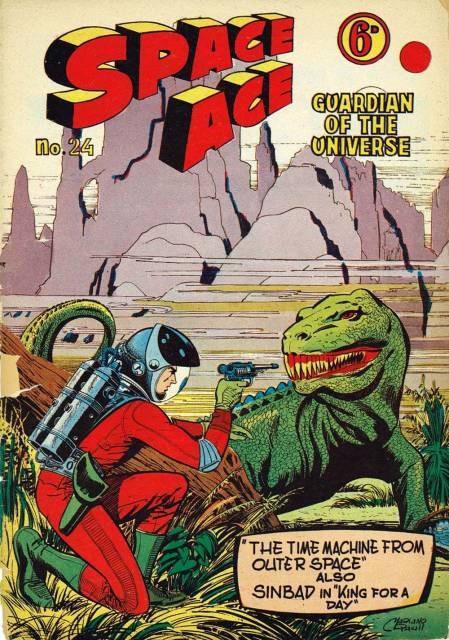 Space Ace Guardian of the Universe #24 comic cover