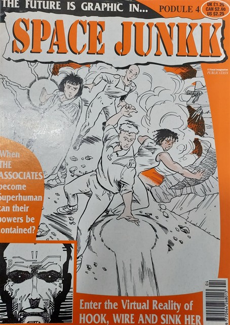 Space Junkk #4 comic cover