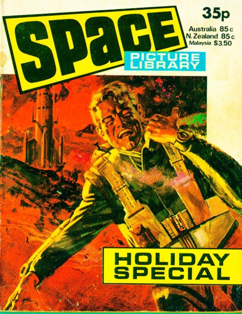 Space Picture Library Holiday Special 1979 comic cover