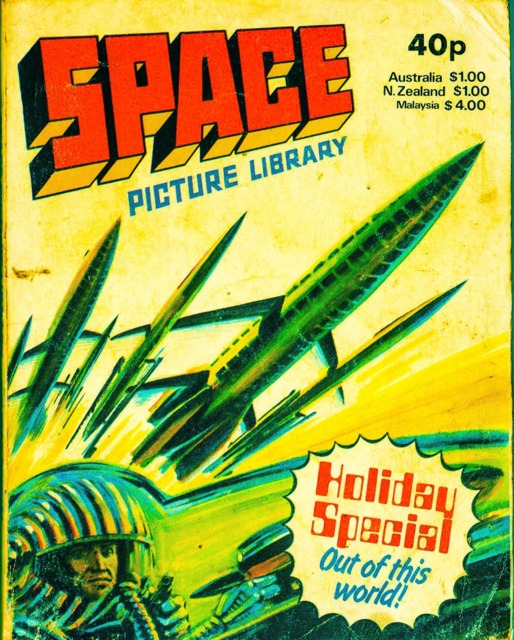 Space Picture Library Holiday Special 1980 comic cover