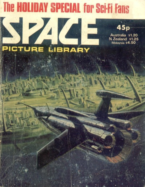 Space Picture Library Holiday Special 1981 comic cover