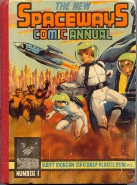 Spaceways Comic Annual 1954 comic cover