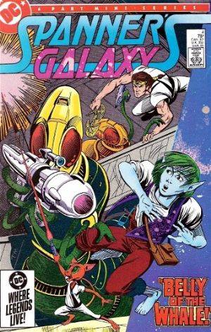 Spanners Galaxy #4 comic cover