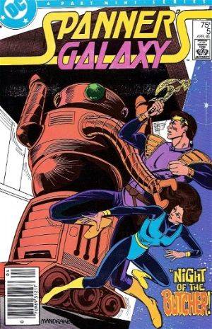 Spanners Galaxy #5 comic cover
