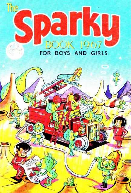 Sparky Annual Book #1967 comic cover