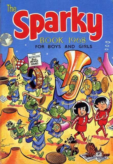 Sparky Annual Book #1968 comic cover