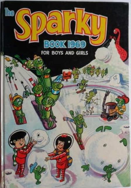 Sparky Annual Book #1969 comic cover