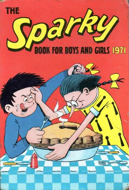 Sparky Annual Book #1971 comic cover