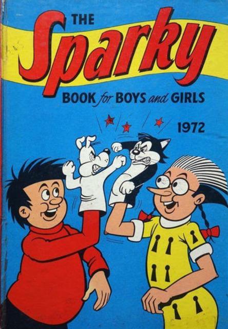 Sparky Annual Book #1972 comic cover