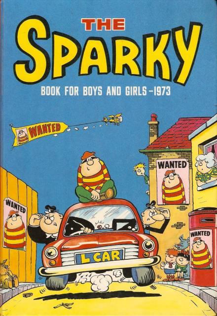 Sparky Annual Book #1973 comic cover