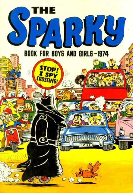 Sparky Annual Book #1974 comic cover
