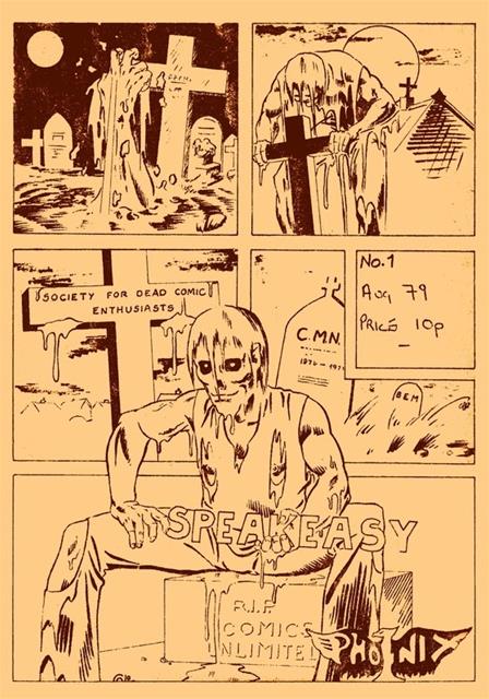 Speakeasy comic fanzine #1 comic cover