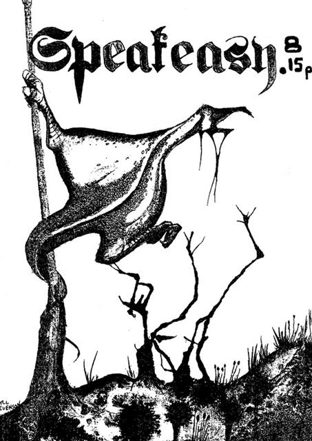 Speakeasy comic fanzine #8 comic cover