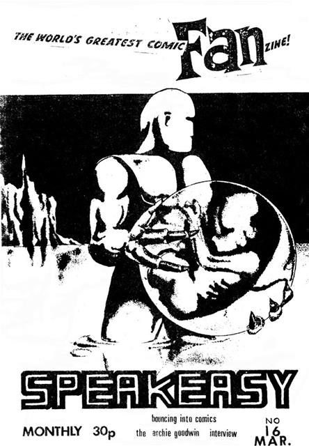 Speakeasy comic fanzine #16 comic cover