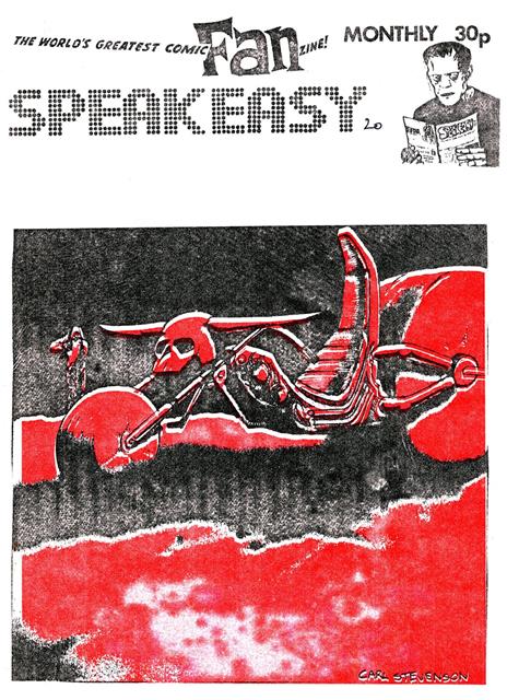 Speakeasy comic fanzine #20 comic cover