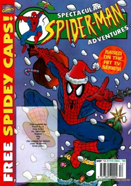 Spectacular Spider Man Adventure #3 with free gift comic cover