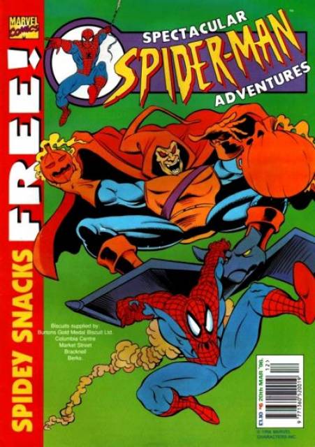 Spectacular Spider Man Adventure #6 comic cover