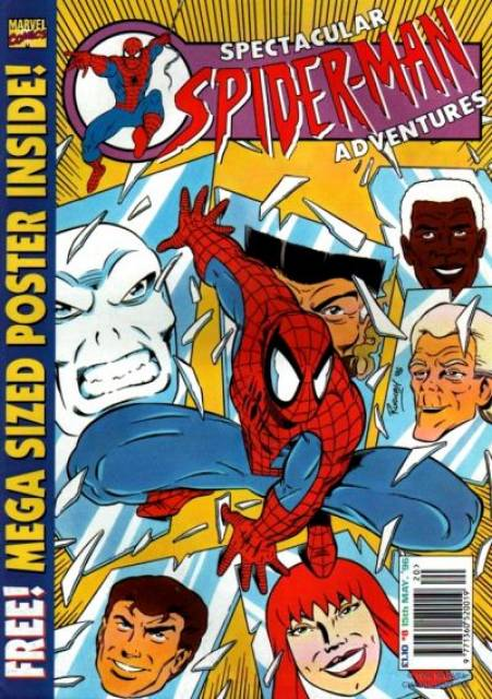 Spectacular Spider Man Adventure #8 with free gift comic cover