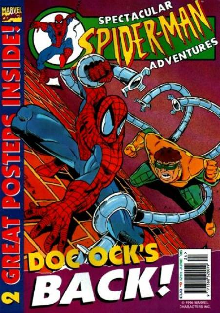 Spectacular Spider Man Adventure #9 comic cover