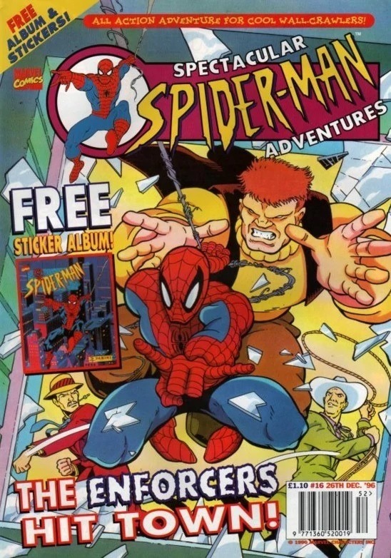Spectacular Spider Man Adventure #16 comic cover