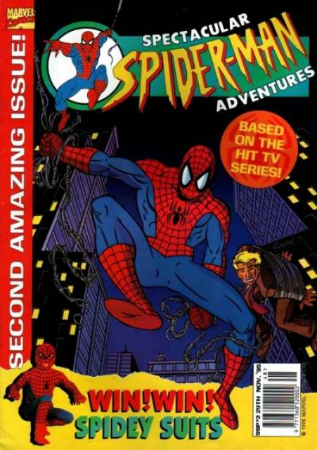 Spectacular Spider Man Adventure #16 with free gift comic cover