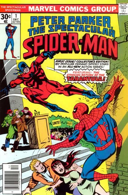 Spectacular Spider-Man #1 comic cover
